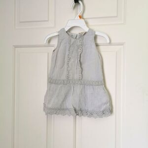 3/$20 Oshkosh B'gosh girls peplum tanktop size 9 m